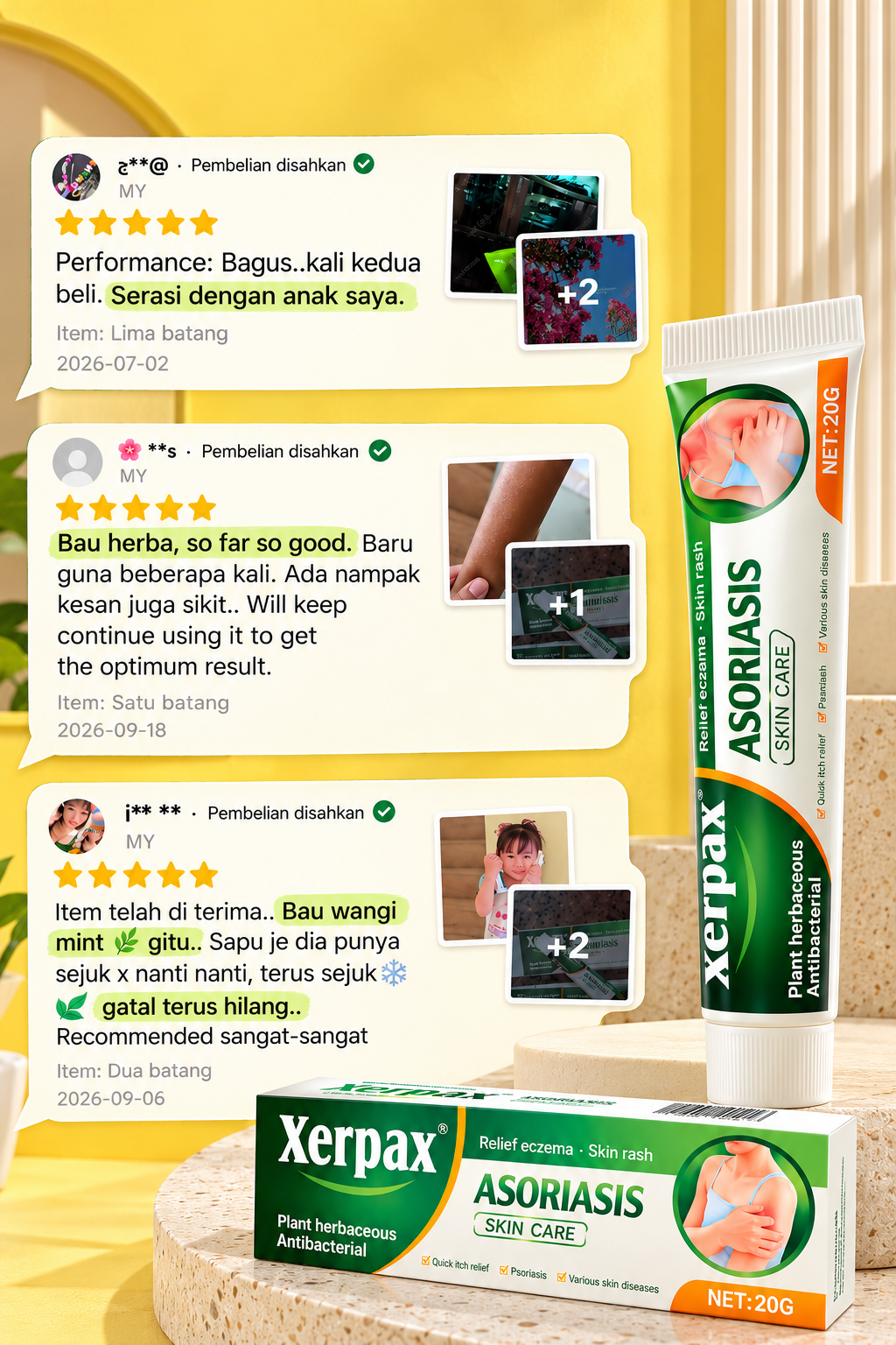 Review pengguna Xerpax